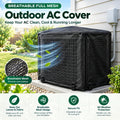 🔥HOT SALE 49% OFF❄️Heavy-Duty Mesh AC Cover - All-Season Outdoor Protection
