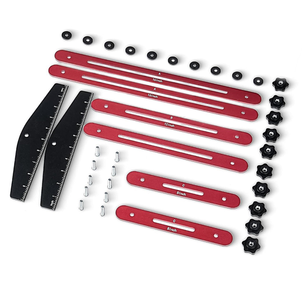 🔨Adjustable Stair Measuring Tool – Multi-Angle Layout Gauge for Woodworking & Renovation📐