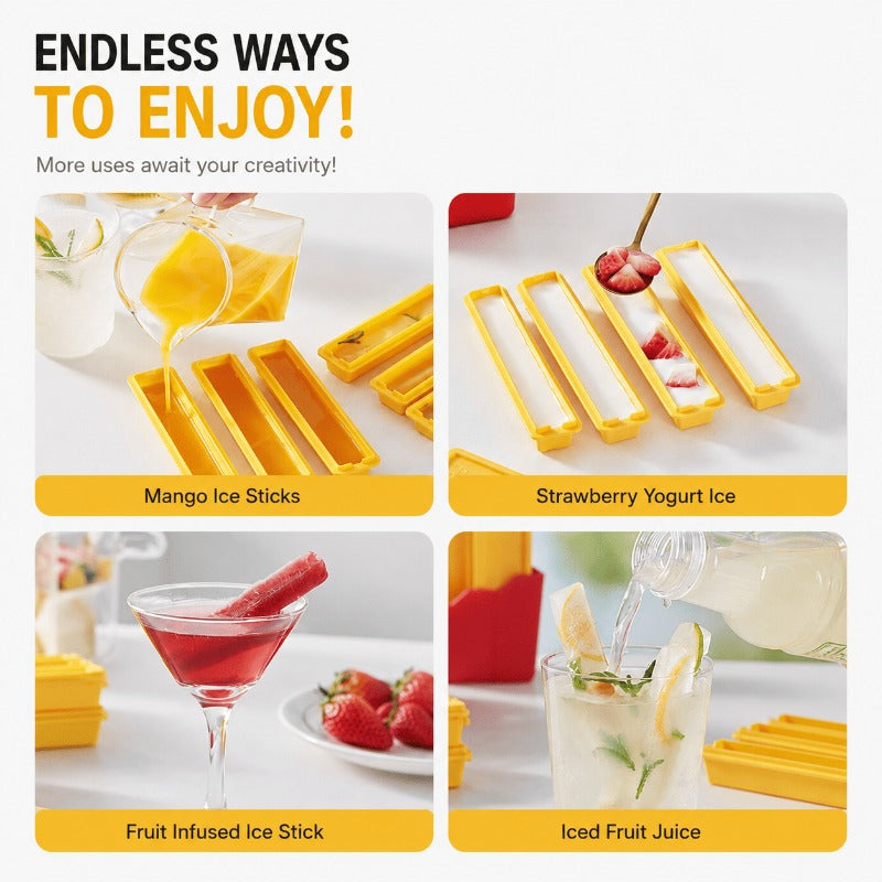 Fun Fry-Shaped Ice Set