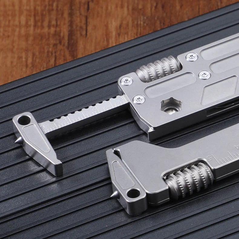 Portable Titanium 10‐In‐One Outdoor Multi‐Function Tool