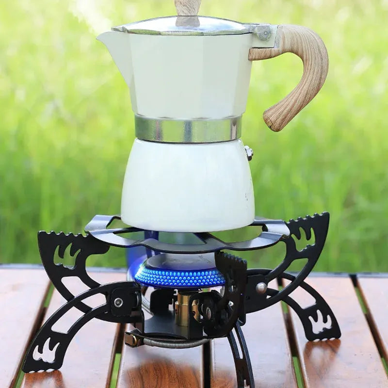 🔥Last Day 49% OFF🔥Outdoor Split Gas Stove Camping Portable Windproof Tea Stove