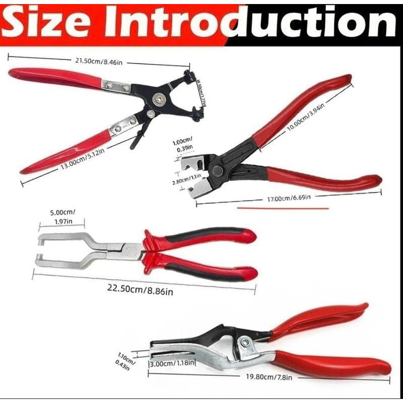 Hose Clamp Plier Set