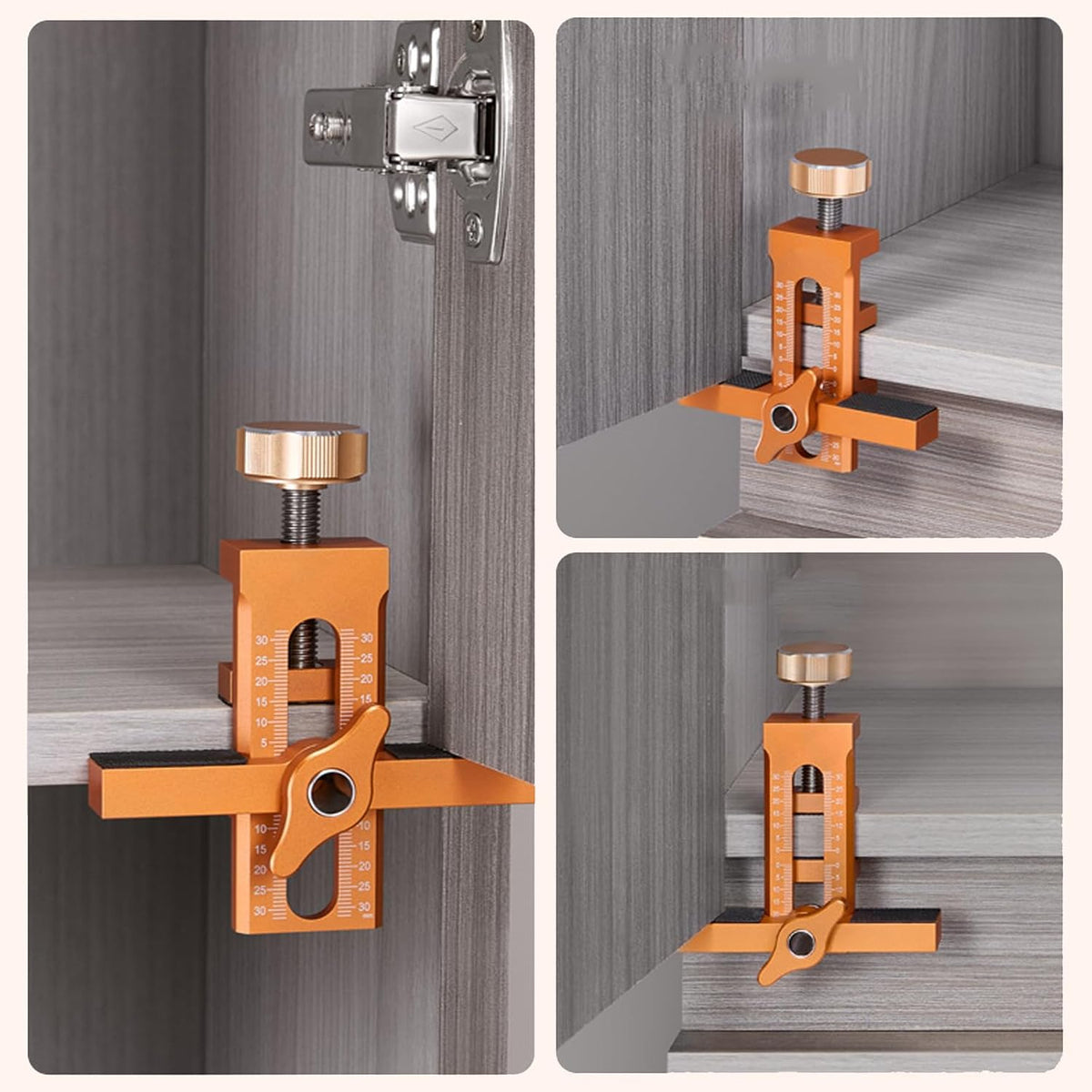 Cabinet Door Installation Jig for Quick and Accurate Setup