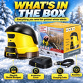 Cordless Electric Snow Scraper | Clear Frost & Ice in Seconds