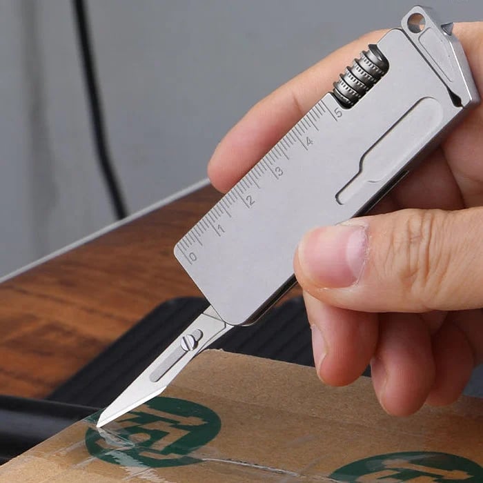 Portable Titanium 10‐In‐One Outdoor Multi‐Function Tool