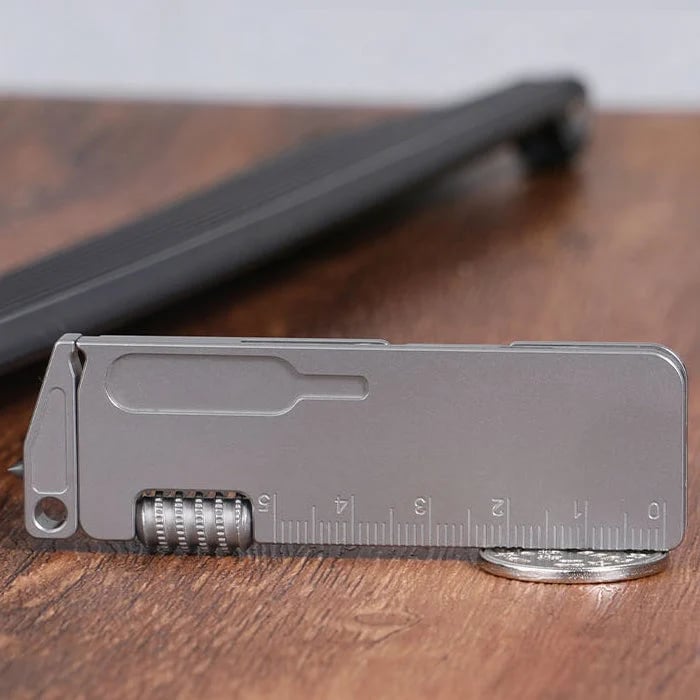 Portable Titanium 10‐In‐One Outdoor Multi‐Function Tool