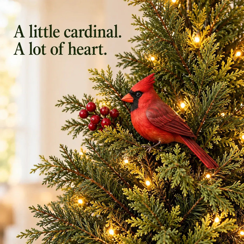 🎄Cardinal Lantern Trees