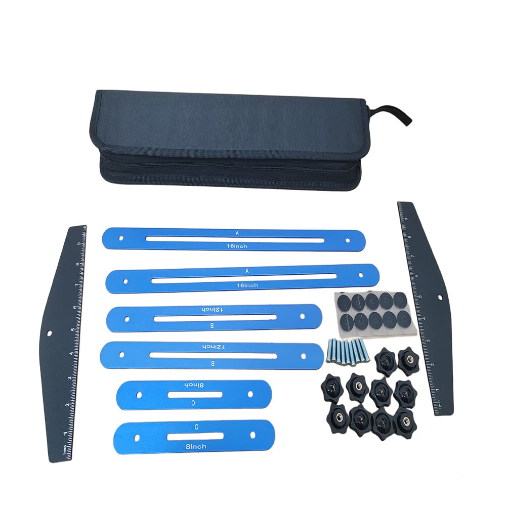 🔨Adjustable Stair Measuring Tool – Multi-Angle Layout Gauge for Woodworking & Renovation📐