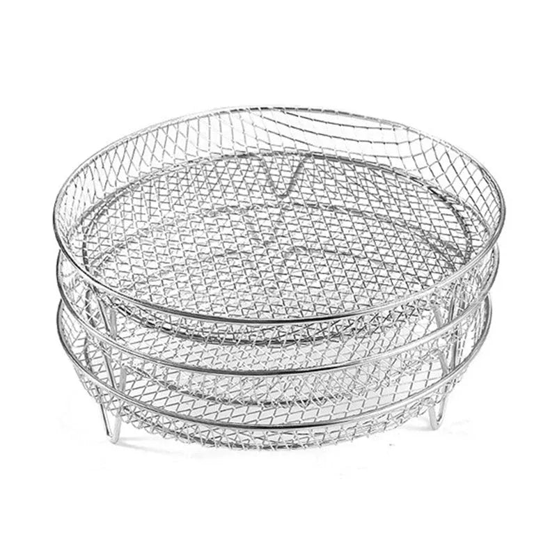 Stackable Stainless Steel Air Fryer Rack